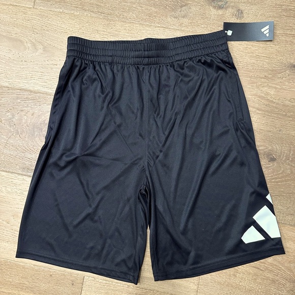 Adidas Big Boys Performance Shorts, Black, XL (18/20) - Picture 2 of 2